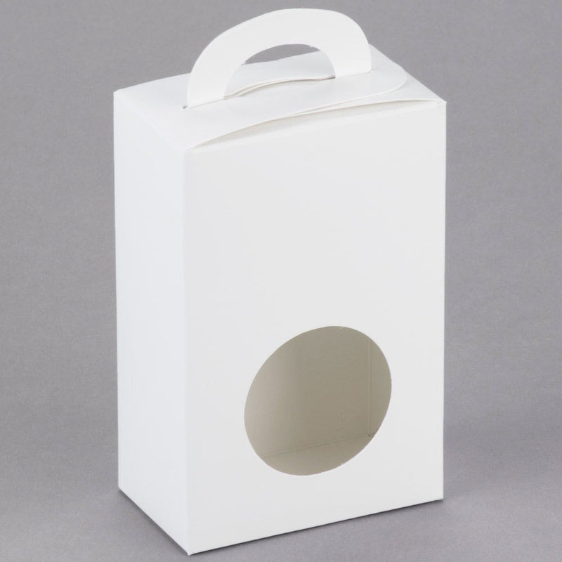 Caja blanca con ventana frontal (disponible en 3 tamaños)