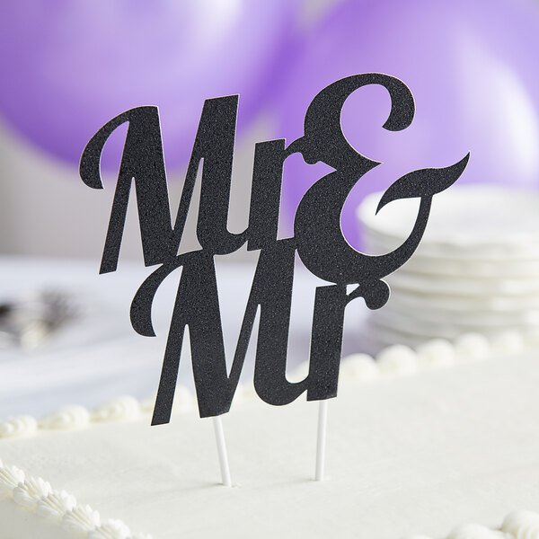 Topper "Mr&Mrs" (disponible en 3 colores)