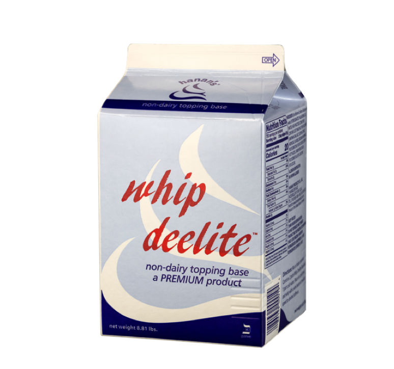Whip Deelite base vegetal Hanan's®