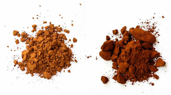 Diferencias entre Cocoa Natural & Dutched