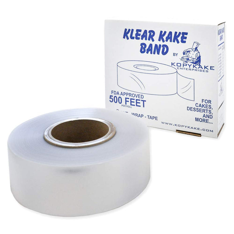 Clear cake band (acetato) disponible 2 tamaños