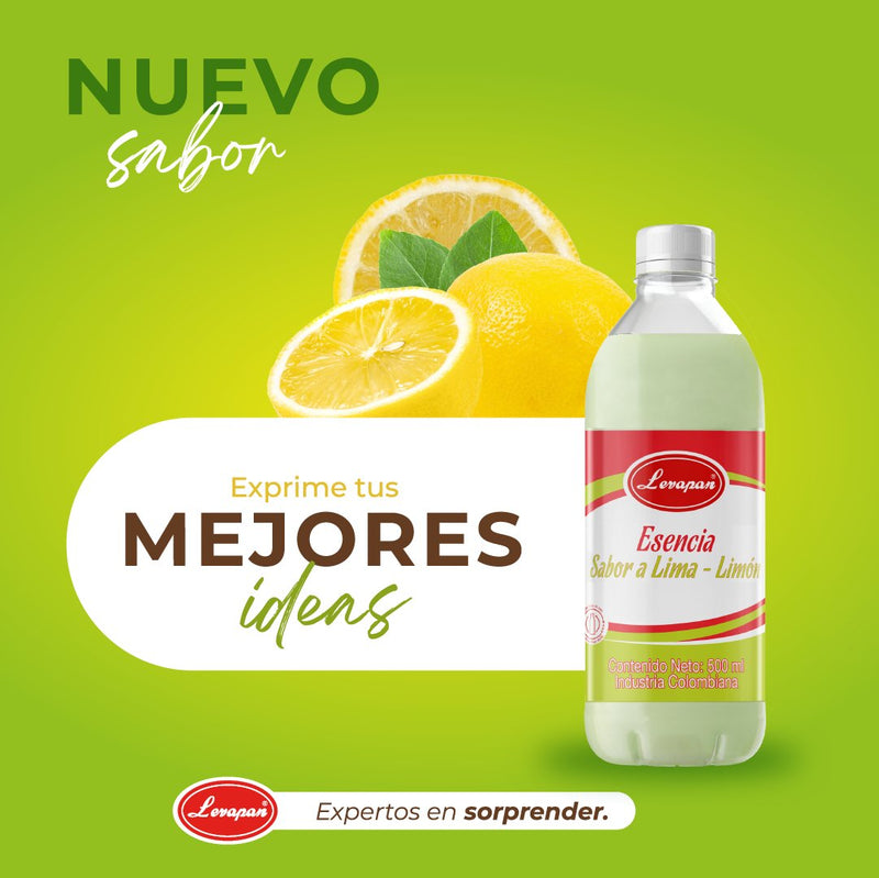 Esencias Levapan 500ml- Varios Sabores