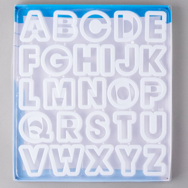Set de cortadores alfabeto