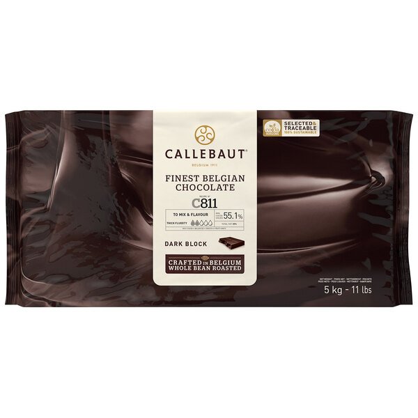 Barra de chocolate Callebaut® 11 lb