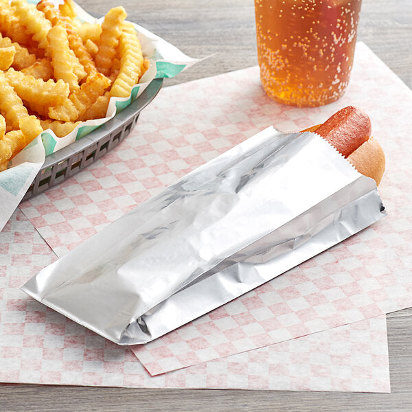 Bolsa de aluminio para hot dog (100 und)