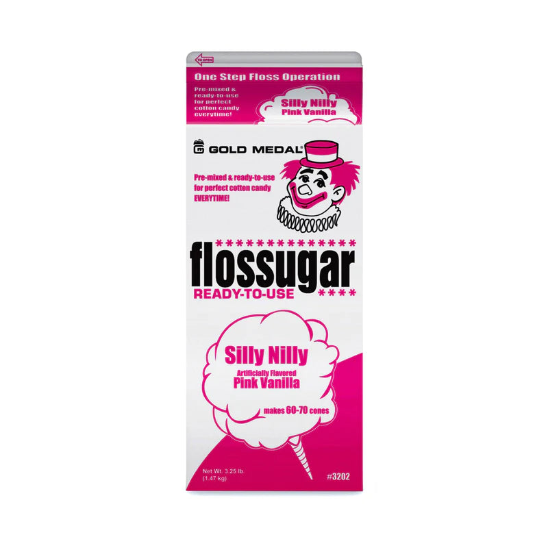 Algodón de azúcar Flossugar® (disponible en varios sabores)