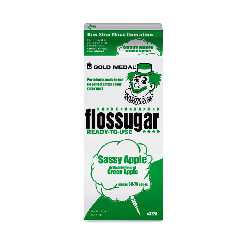Algodón de azúcar Flossugar® (disponible en varios sabores)