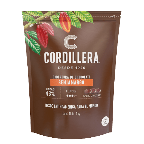 Chocolate cobertura-real semiamargo 43% Cordillera®