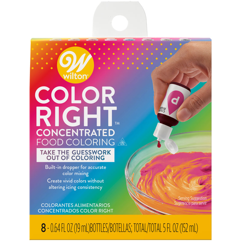 Colorantes wilton en gel colores  neutros 8Und de  0.5 oz