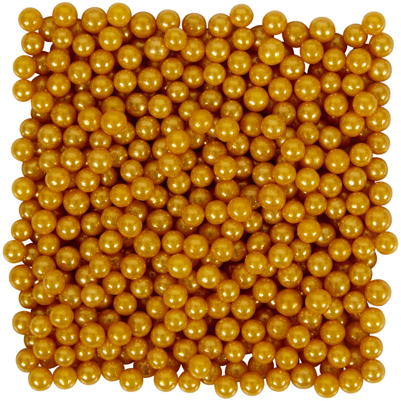 Perlas doradas de azúcar  wilton