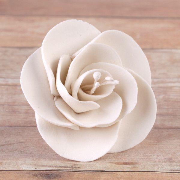 Flor decorativa Dog roses de pasta de goma