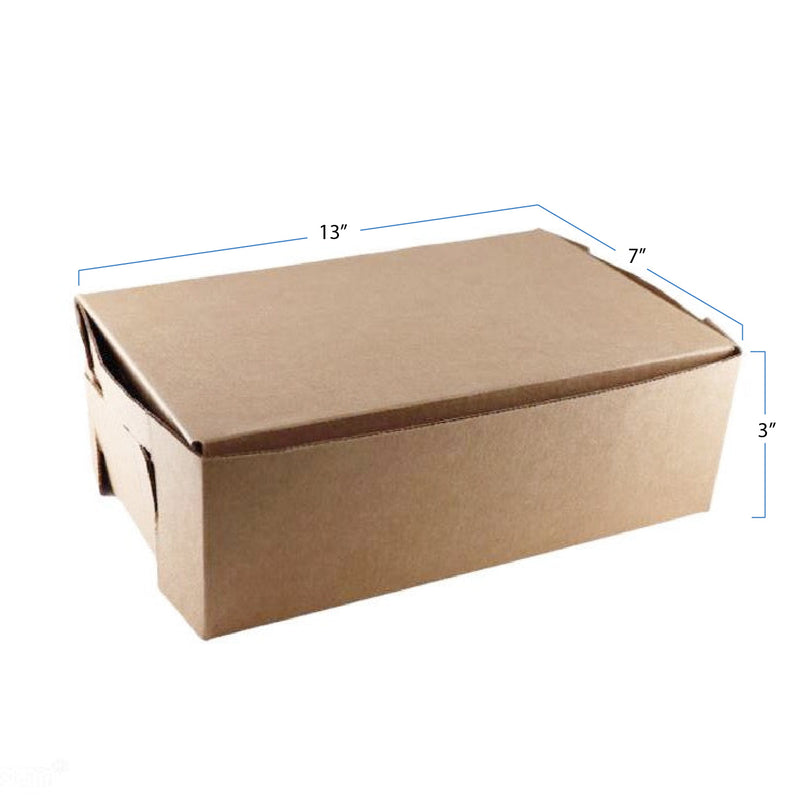 Caja para empanada kraft (disponible en 2 tamaños)
