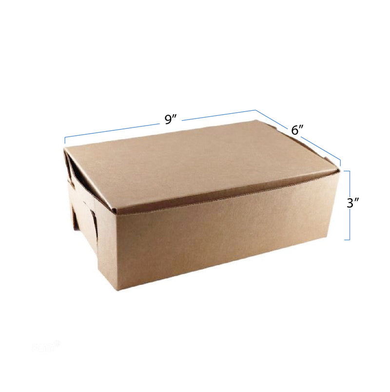 Caja para empanada kraft (disponible en 2 tamaños)