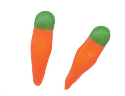 Zanahorias de icing para decoración