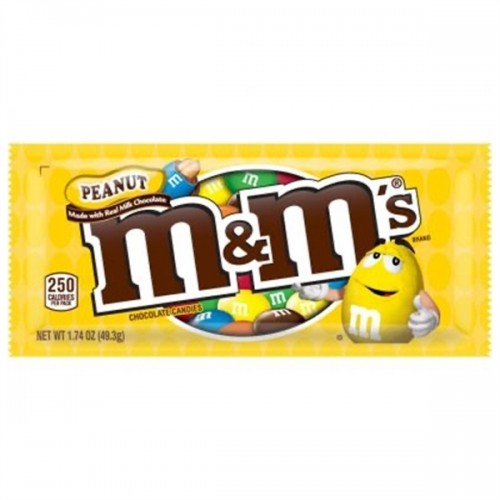Chocolate m&m peanuts