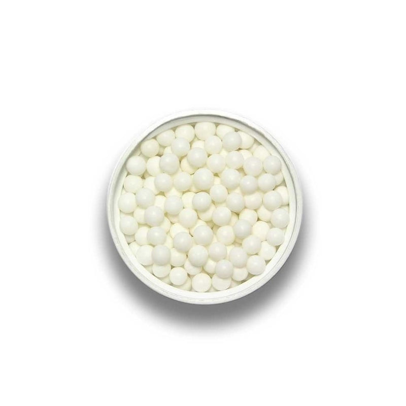 Perlas de azúcar blancas