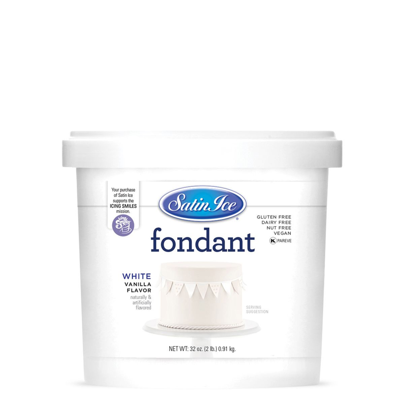 Fondant blanco Satin Ice® 2 lbs