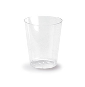 Vaso murano transparente tipo shot Darnel® (disponible en 3 tamaños)