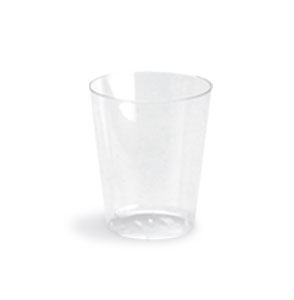 Vaso murano transparente tipo shot Darnel® (disponible en 3 tamaños)